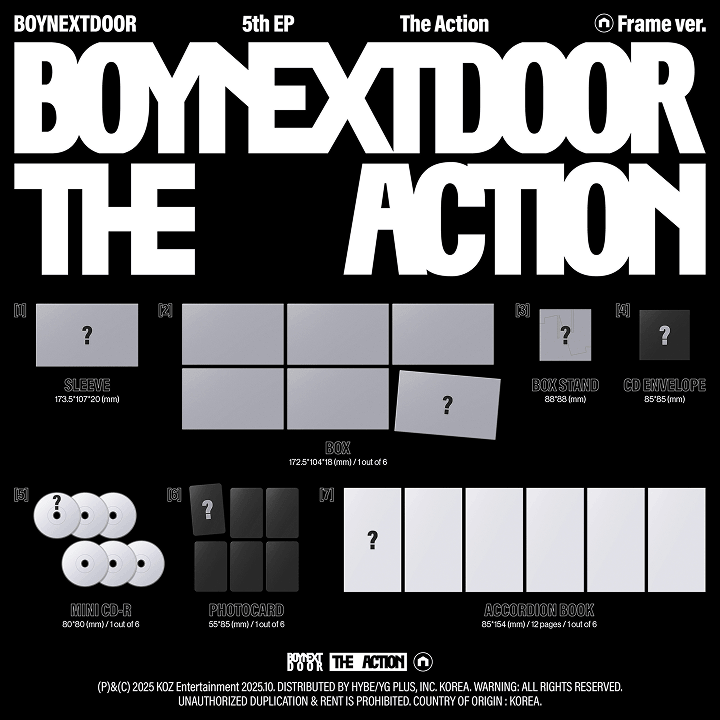 [PRE] BOYNEXTDOOR 5th EP [The Action]
