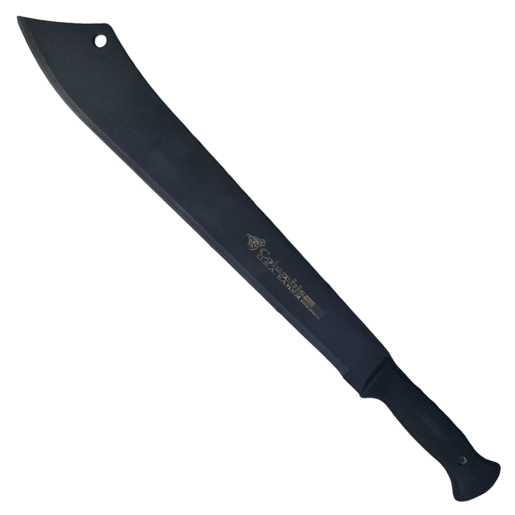 มีดเดินป่า มีดมาเชเต้ Machete B18 ขนาดยาว 22.3 นิ้ว (56.7 ซม.) ปลายตัดพร้อมซองไนล่อนสำหรับเก็บมีด
