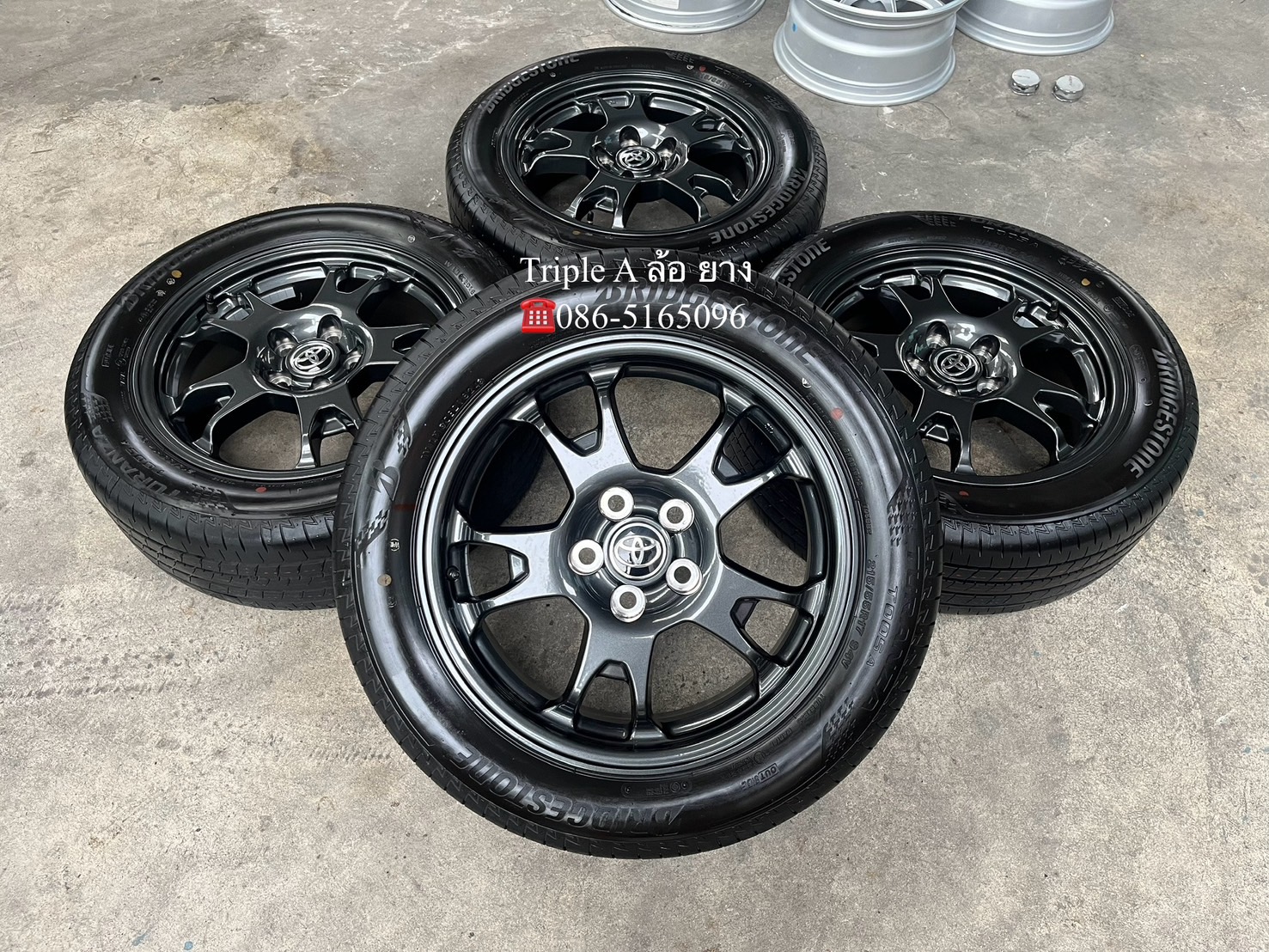 ♨ปี 24♨✨ล้อแม็กพร้อมยางป้ายแดง✨Toyota Revo Z Edition รุ่น 60 ปี ขอบ 17💖สวยกริ๊บ💖