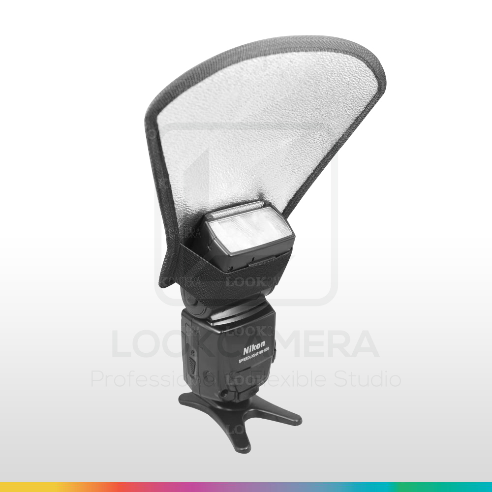 Flash Bounce Reflector แผ่นสะท้อนกระจายแสงแฟลช