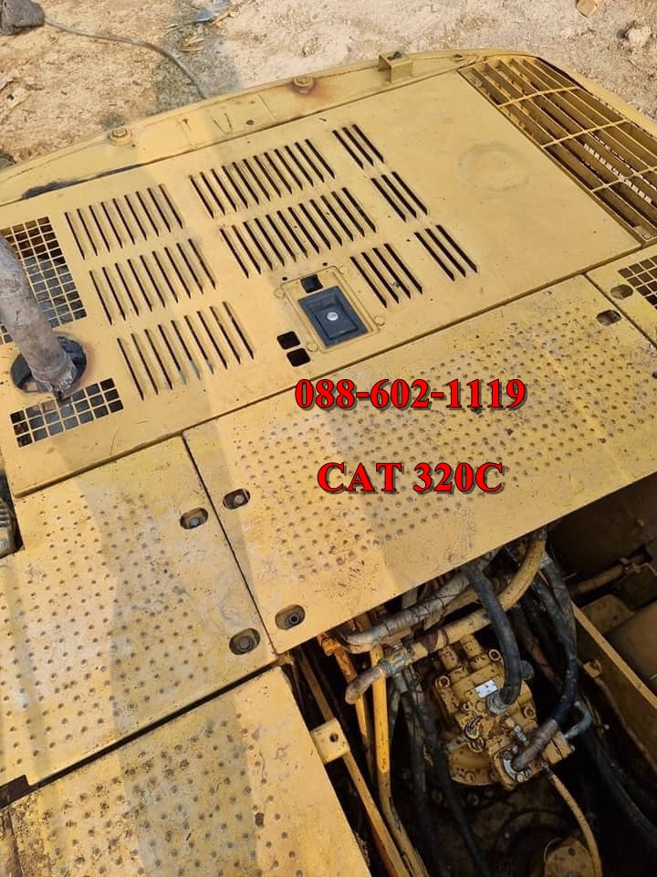 ฝาปิด CAT320C ฝาครอบเครื่อง ฝาข้างรถ