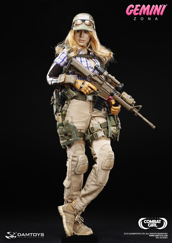 DAMTOYS 16 COMBAT GIRL Series - DCG002 Gemini Vicky