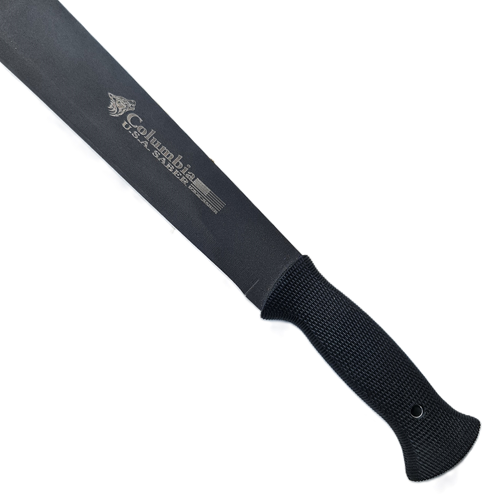 มีดมาเชเต้ มีดเดินป่า มีดใบตาย Columbia A09 Machete ปลายตัดขนาด 19.9 นิ้ว (50.5 ซม.) พร้อมซองไนล่อนร้อยเข็มขัดสำหรับเก็บมีด