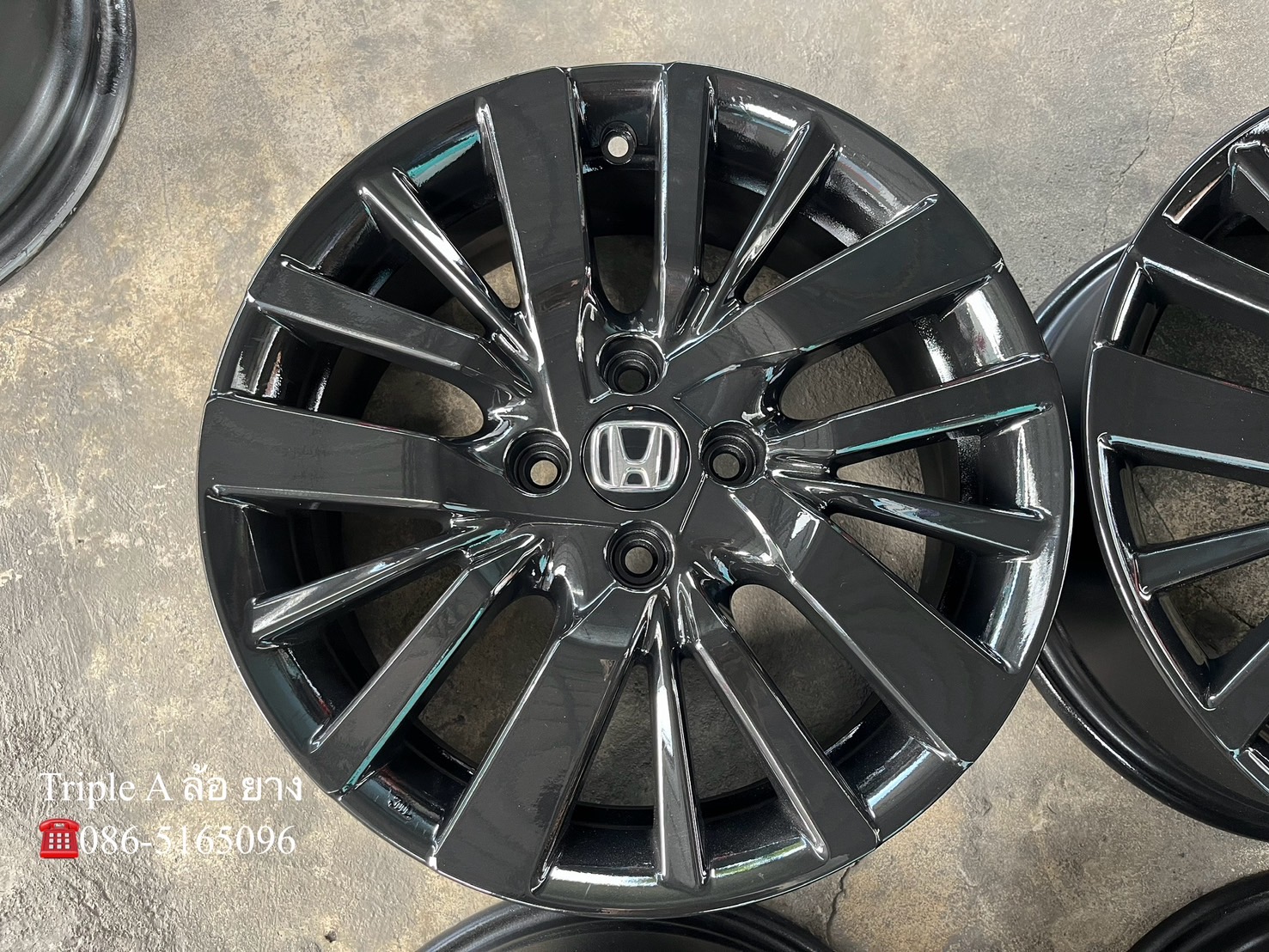 ✨ล้อแม็ก✨Honda City Hatchback ขอบ 16 สีดำ💖สวยกริ๊บ💖