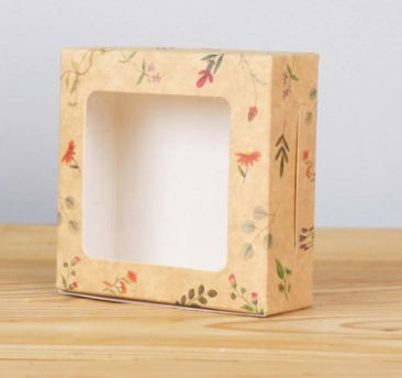 ⭐️🎄☃️🎁🎉 Premium Dark Chocolate Fudgy Brownie - (FANCY BROWNIE) 7.5x7.5 cm.