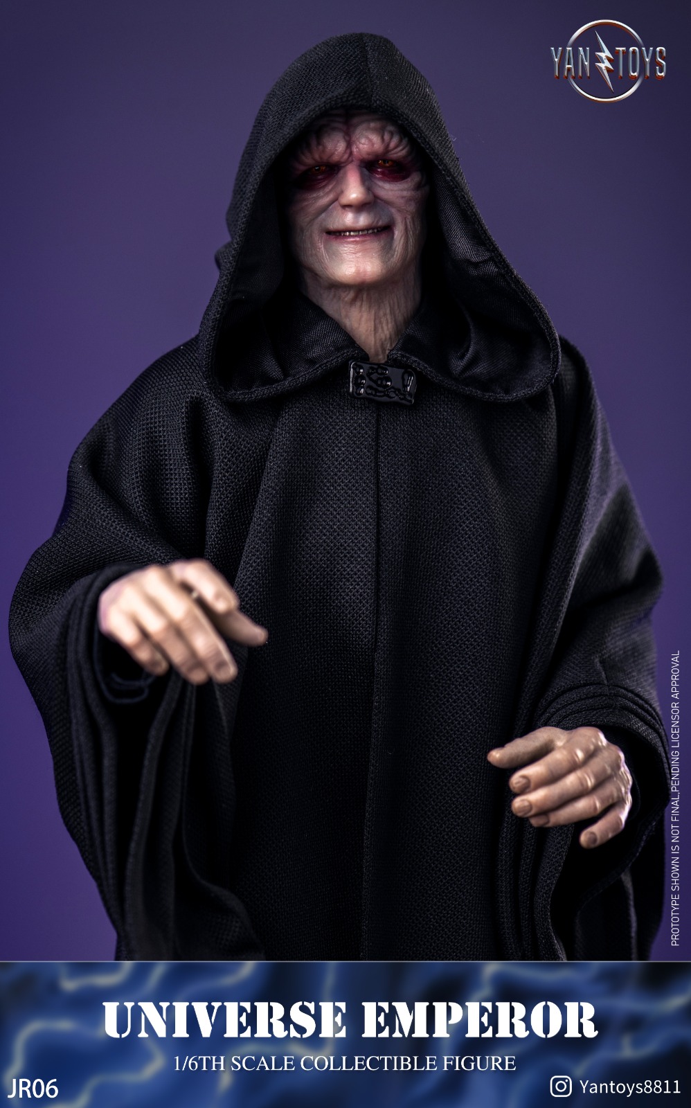 YAN TOYS JR06 1/6 Universe Emperor
