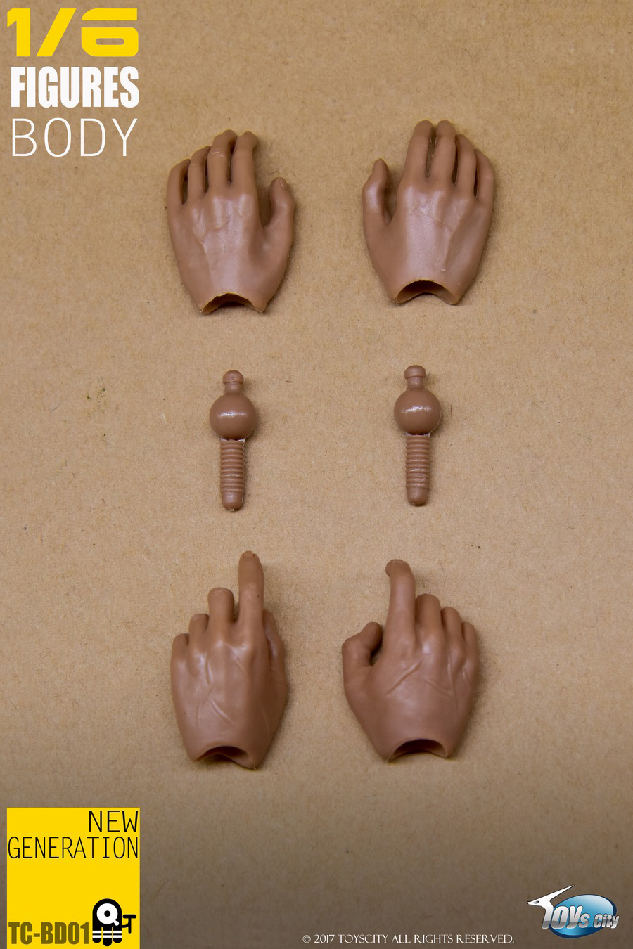 TOYSCITY BD01 1/6 Male Narrow Figure Body