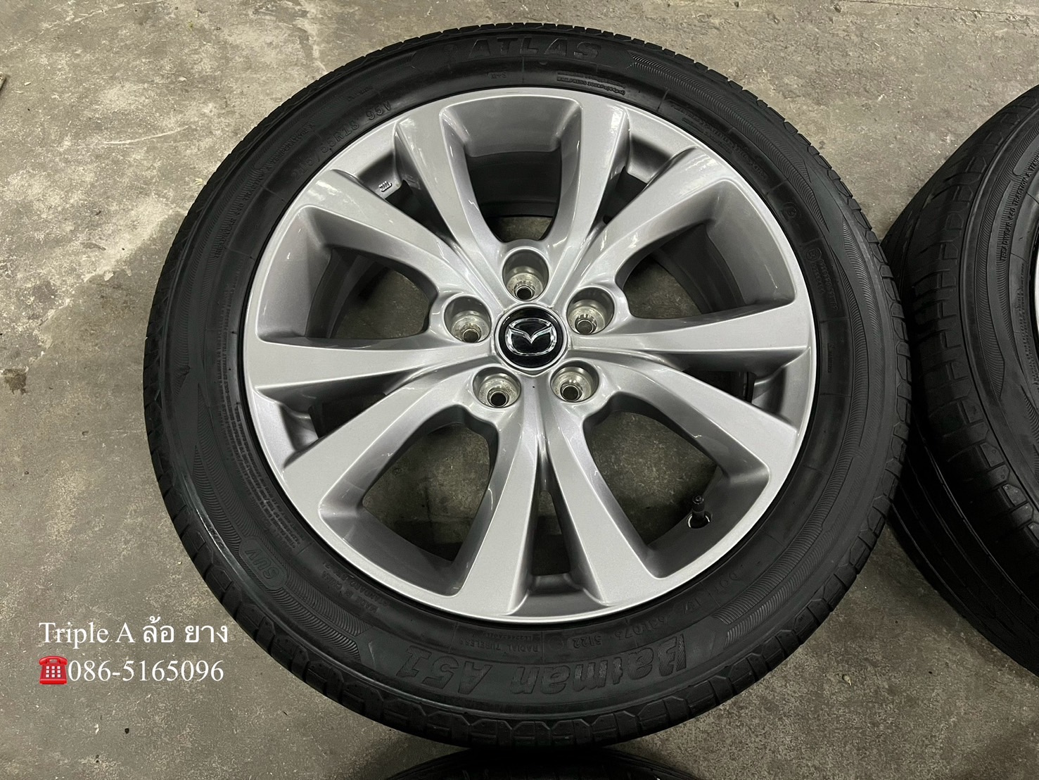 ✨ล้อแม็ก✨Mazda CX-30 รุ่นใหม่ล่าสุด ขอบ 18 พร้อมยาง 215-55-18 ATLAS💥ปลายปี 22💥