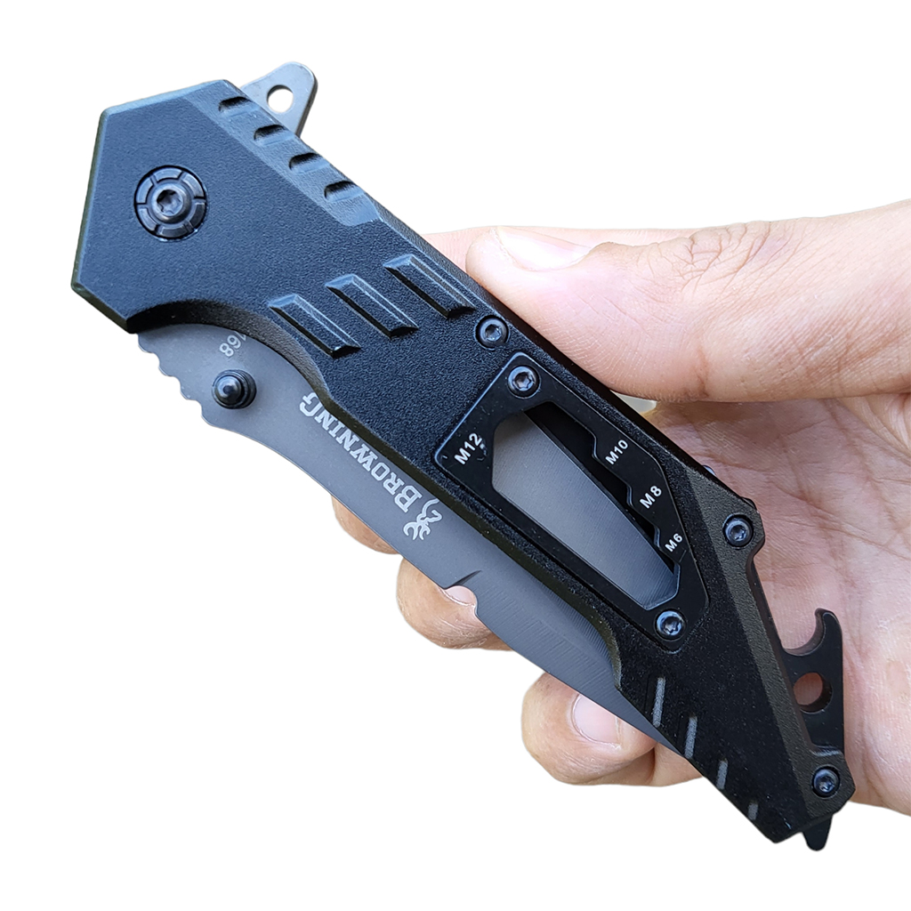 มีดพับ Browning F168 ขนาด 9 นิ้ว (23 ซม.) ด้ามมีดมัลติทูล (Multi-Tools)