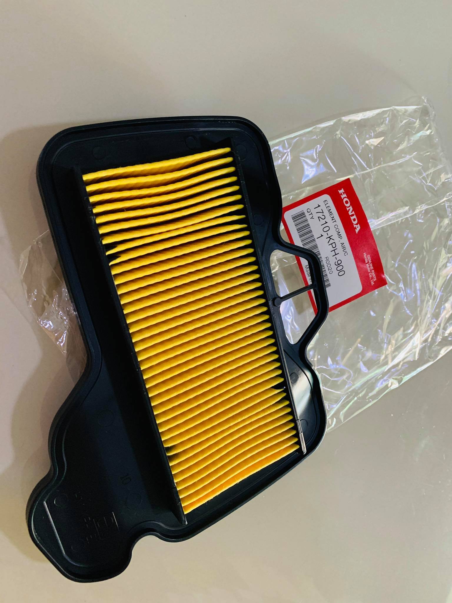 ไส้กรองดรีม 125 เวฟ125 แท้ศูนย์