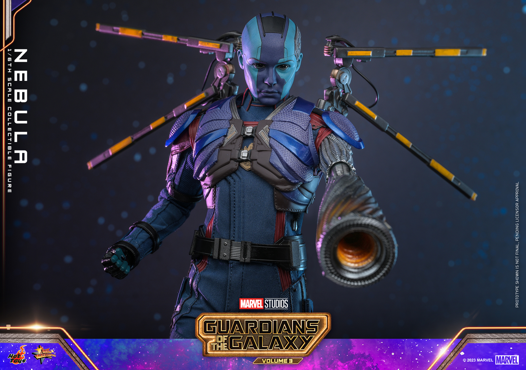 Hot Toys MMS714 1/6 Guardians of the Galaxy Vol. 3 - Nebula