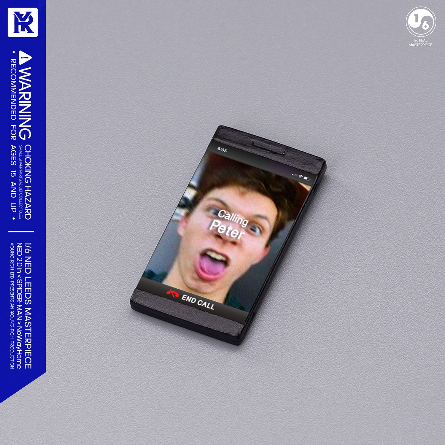 YoungRich Toys YR029F 1/6 Spider-Man: No Way Home - Fat High School Student Ned 2.0