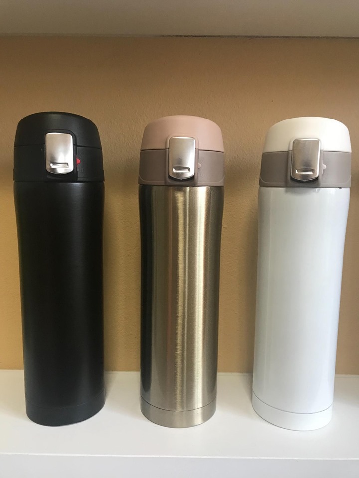 กระบอกน้ำสแตนเลสเก็บความร้อน ความเย็น ( พร้อมส่ง )