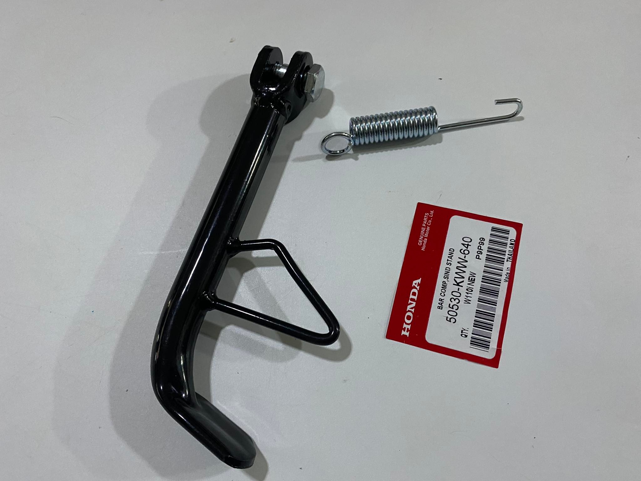 ขาตั้งข้าง+สปริงเวฟ110i new wave110i new