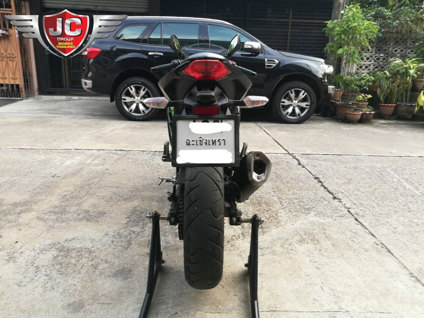 NINJA300abs รถบ้านแท้มือเดียว ไมล์แท้หมื่นต้นๆ