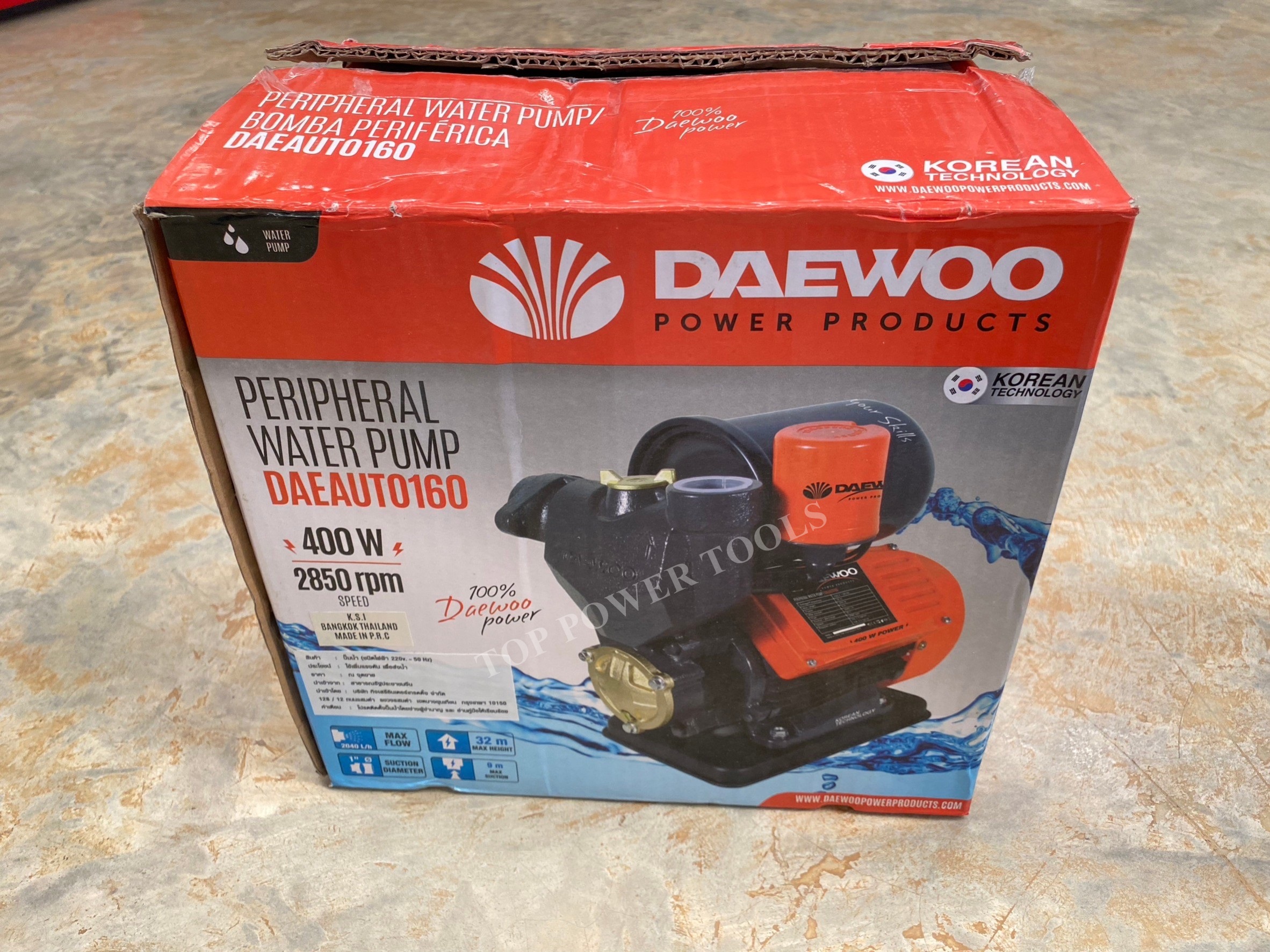 ปั๊มเปลือยอัตโนมัติ DAEAUTO160 DAEWOO