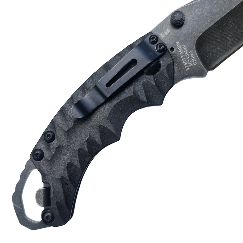 มีดพับ Kershaw Shuffle II Tanto 8750 ขนาด 6.3 นิ้ว (16 ซม.) สีดำ