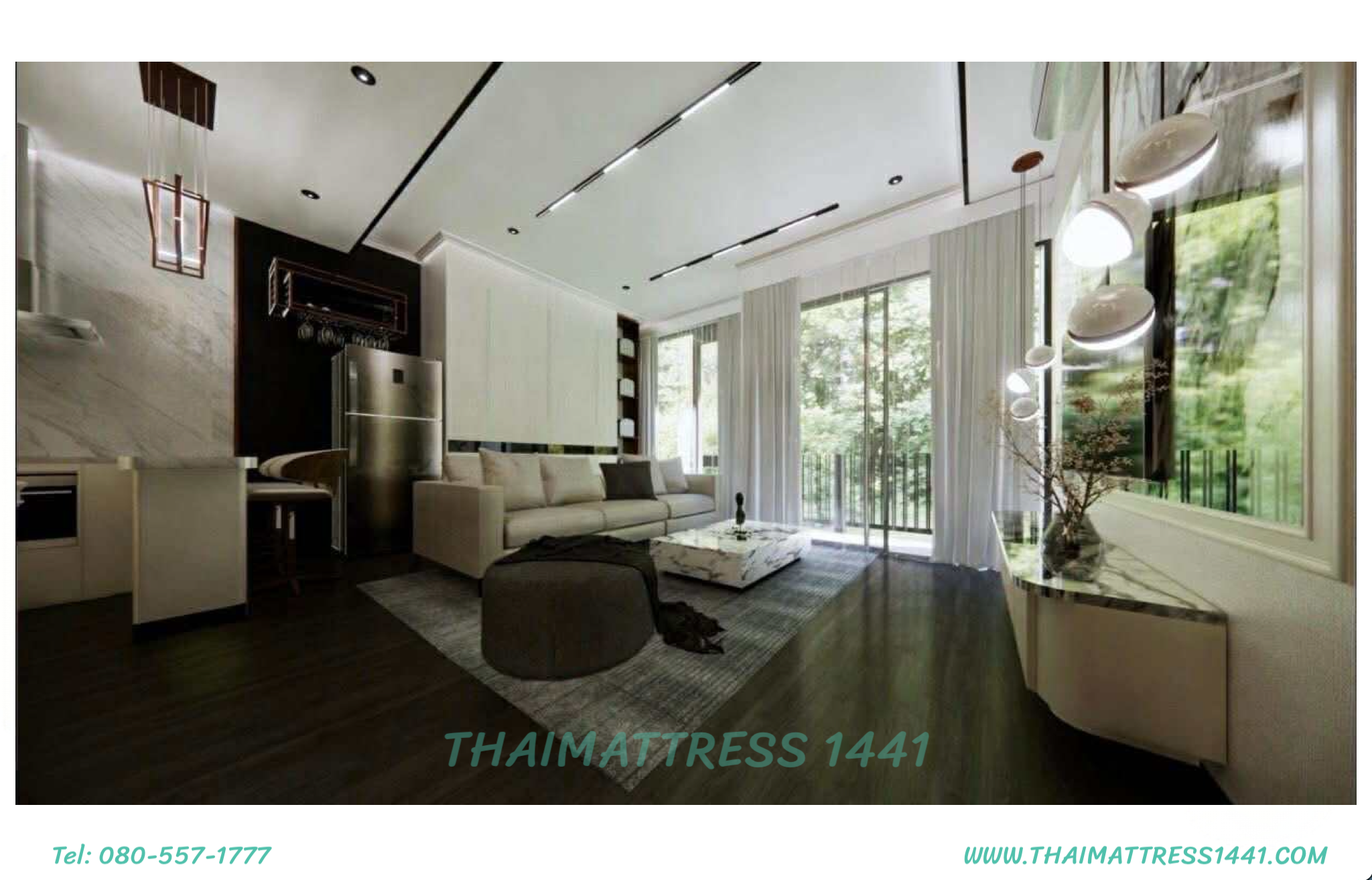 Park Origin Thonglor 10 ชั้น 44th ขนาด 66 ตรม.