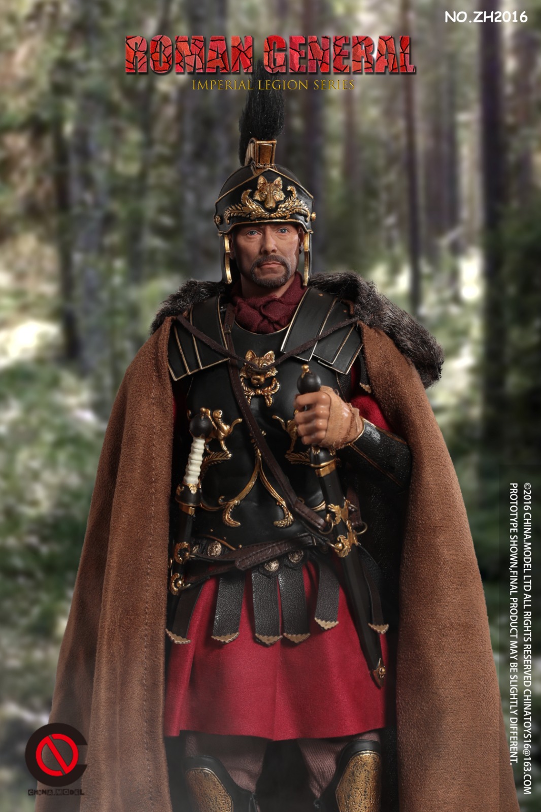 CHINA.MODEL ZH016 1/6 ROMAN GENERAL