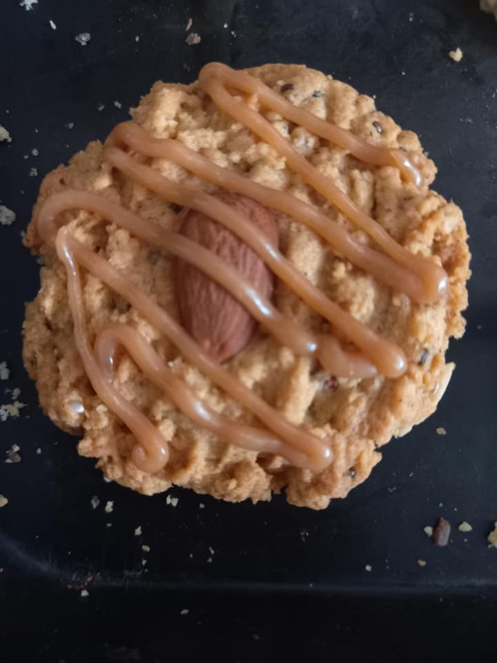 🍪 🌾🌰ALMOND OATMEAL COOKIES 🎅 🎄คุ้กกี้อัลมอนด์ข้าวโอ๊ต - CKH บรรจุกล่องใส #ของขวัญปีใหม่ #คุ้กกี้เพื่อสุขภาพ #แคลรอรี่ต่ำ