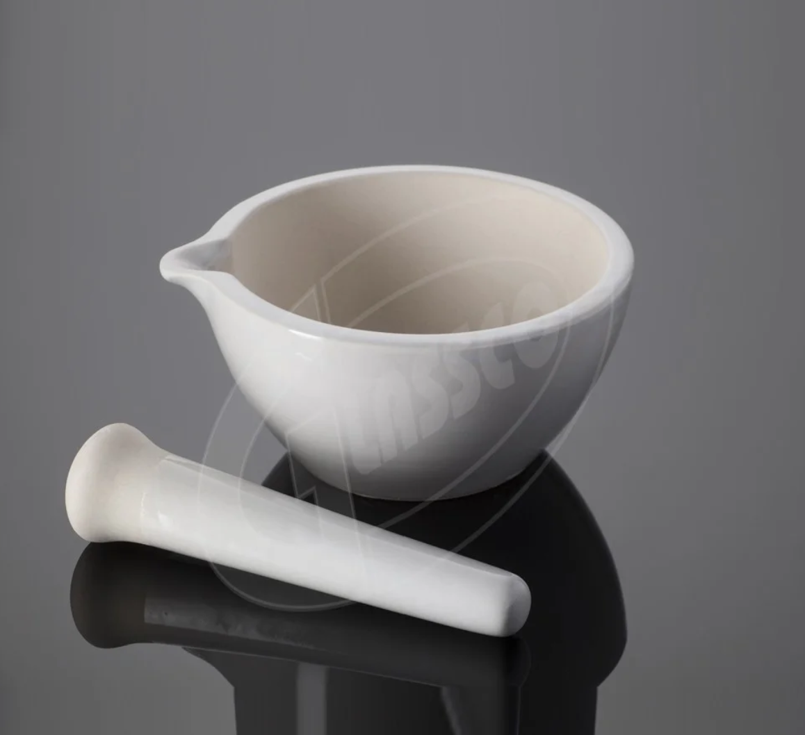 โกร่งบดยา พร้อมที่บด พอสเลน Pestle and Mortar