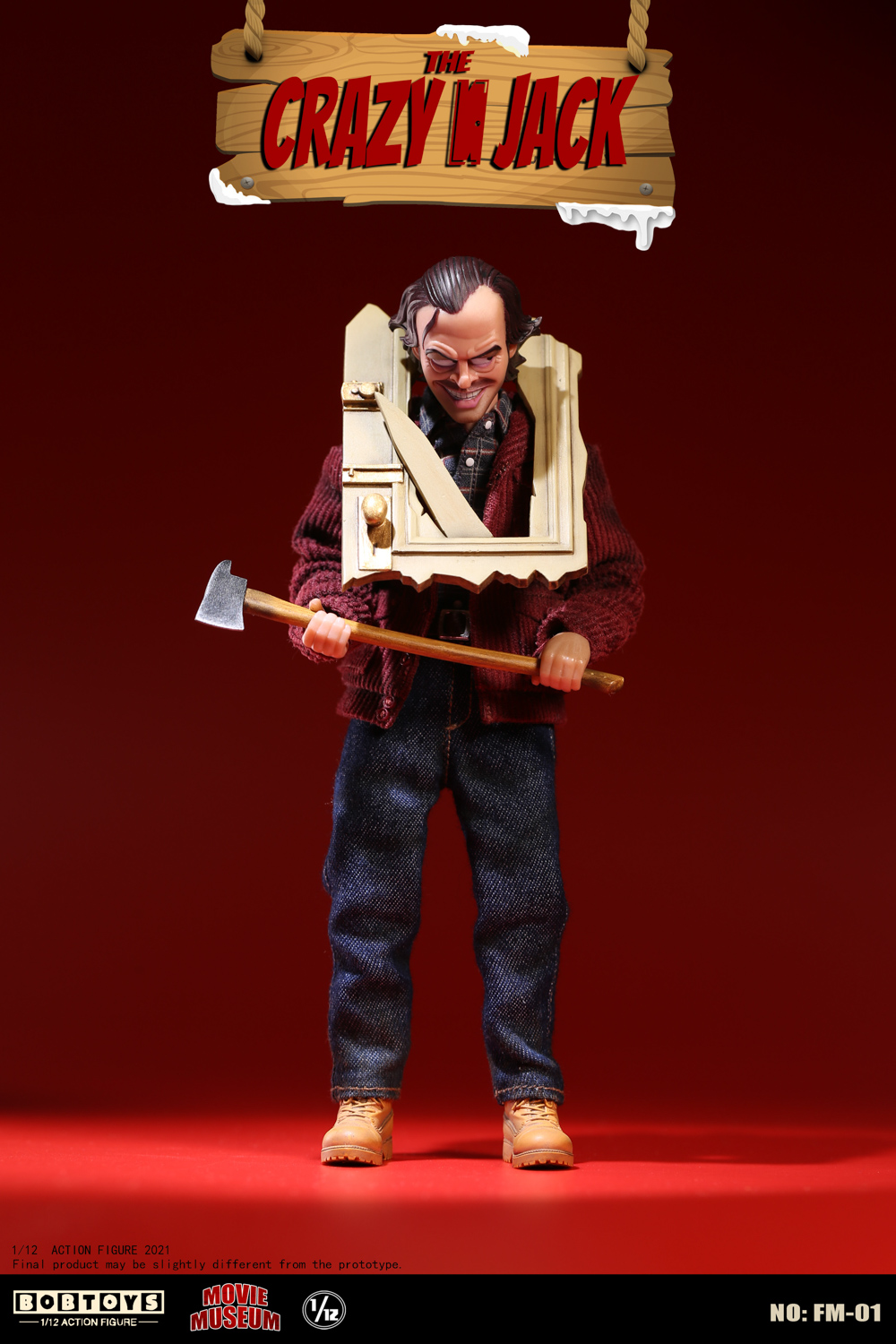 BOBTOYS FM-01 1/12 MOVIE MUSEUM - THE CRAZY JACK
