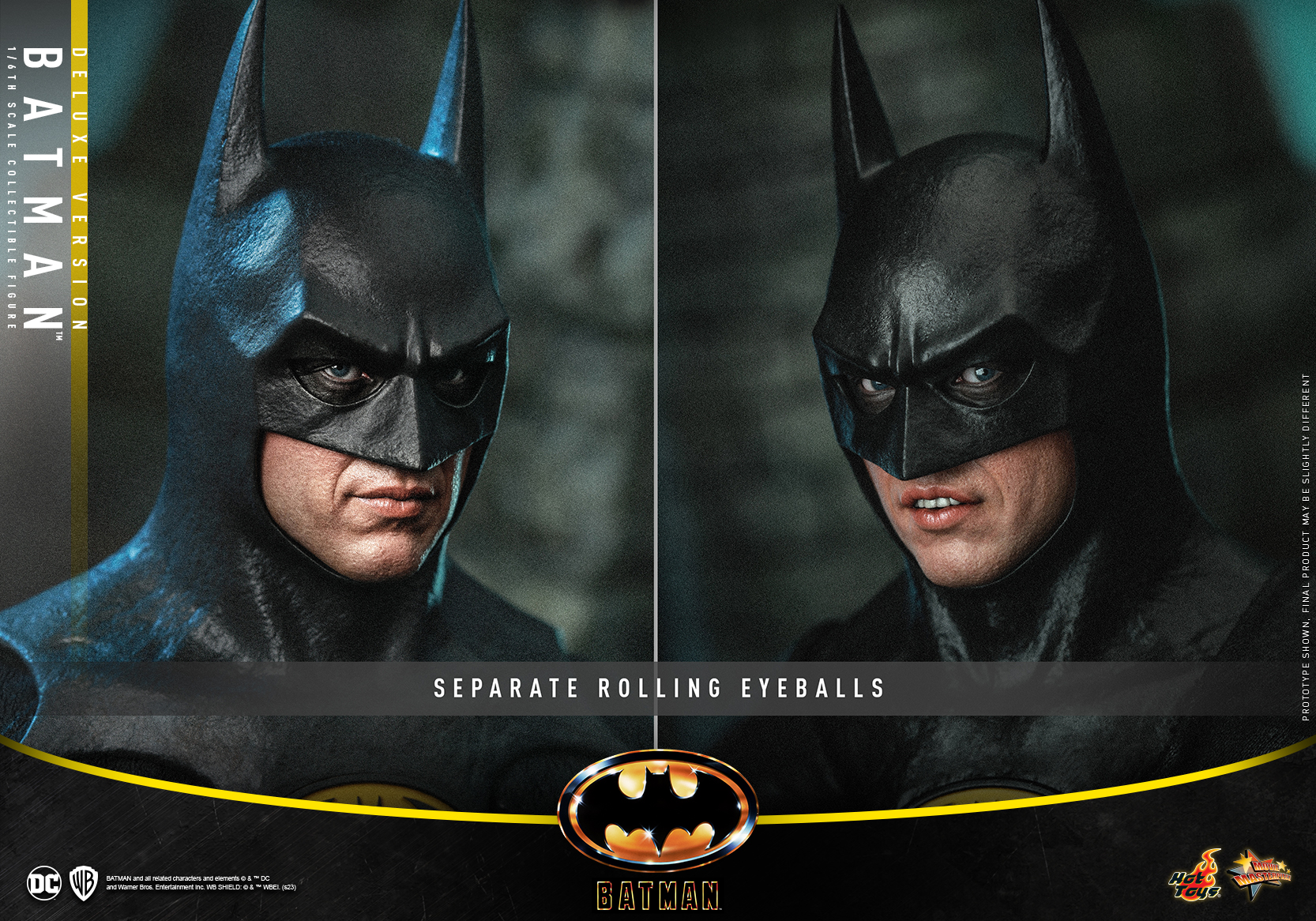 Hot Toys MMS693 1/6 Batman (1989) - Batman (Deluxe Version)