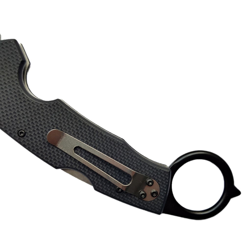มีดคารัมบิต มีดพับ Cold Steel Tiger Claw Karambit Knives ขนาด 9.1 นิ้ว (23.2 ซม.)