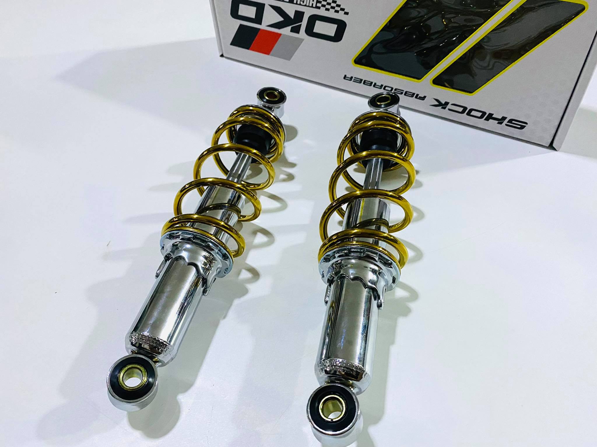 โช๊คแต่งชาลีแบบเกลียวห่าง rcyy สีทอง