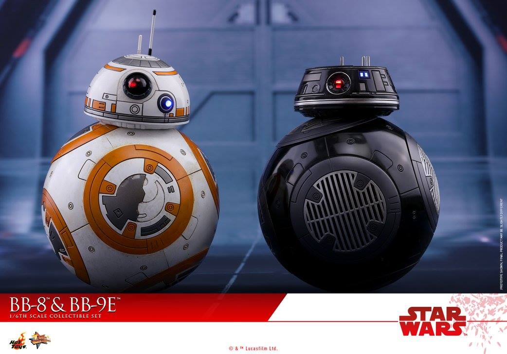 Hot Toys MMS442 STAR WARS: THE LAST JEDI - BB-8 & BB-9E