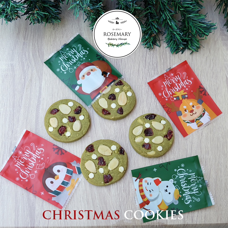 แชร์: Favorite (3) 🍪🎅🎄คุ้กกี้คริสมาส CHRISTMAS COOKIES บรรจุถุง ถุงซีลเกรด AAA ลายคริสมาส มี 4 ลาย (จำนวนจำกัด) - CKH * ขั้นต่ำ 5 ชิ้น