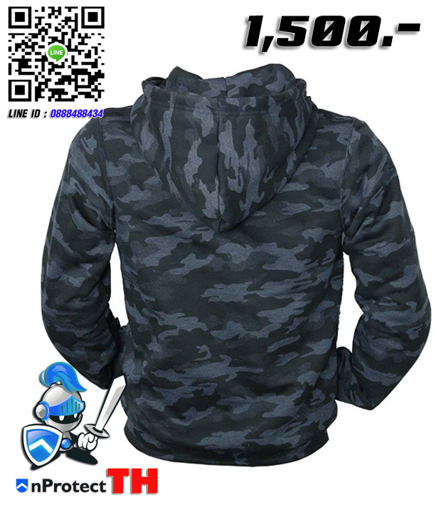 เสื้อฮู้ดการ์ดบิ๊กไบค์ HOOD18