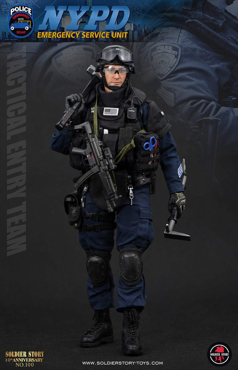 Soldier Story SS100 NYPD ESU “TACTICAL ENTRY TEAM”