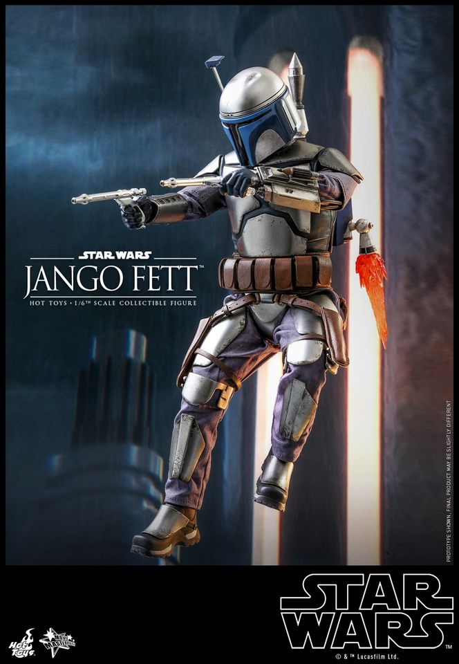 Hot Toys MMS589 1/6 Star Wars Episode II: Attack of the Clones™ - Jango Fett™