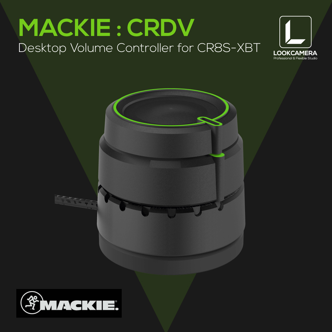 Mackie CRDV Desktop Volume Controller for CR8S-XBT ตัวคอนโทรลเสียงสำหรับลำโพง CR8S-XBT (ไม่รวมลำโพง)