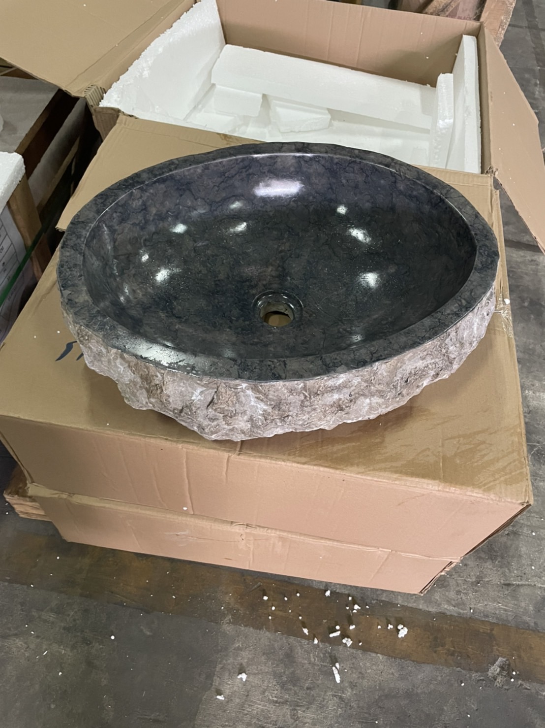 สวยจริง ไม่จกต่าง อ่างล้างหน้าหินธรรมชาติ พร้อมขายสุดๆ