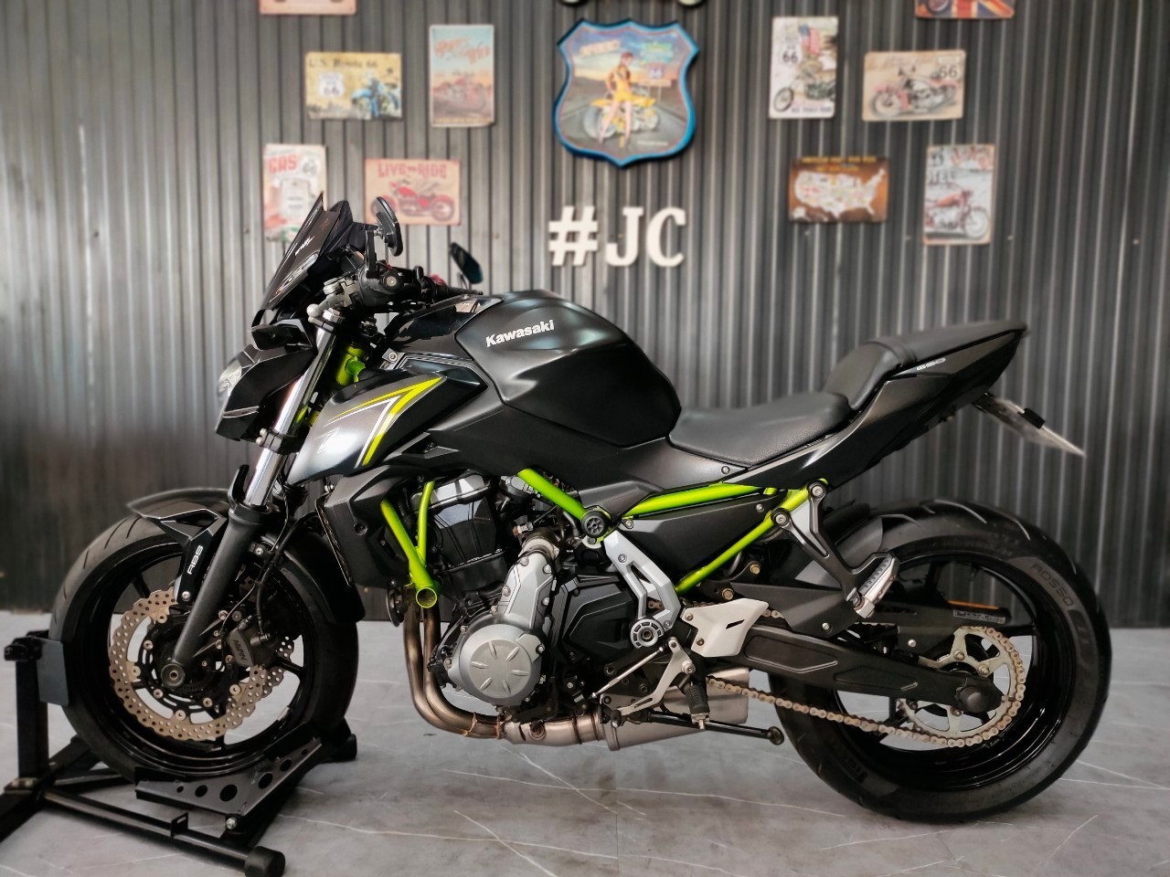 Z650abs ปี 2018 รถบ้านมือเดียวเกรด🅰️