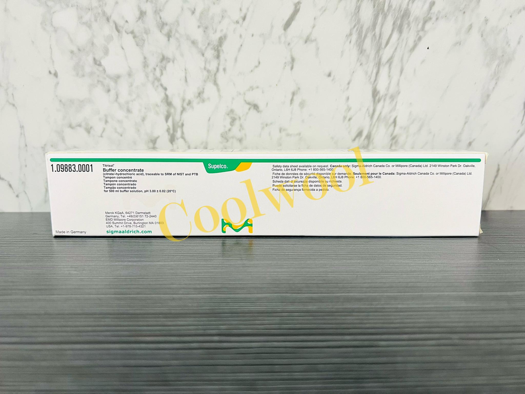 MERCK™ TITRISOL BUFFER PH 3.00 + /- 0.02 (20 GR.C) (CITRAT, 1AMP