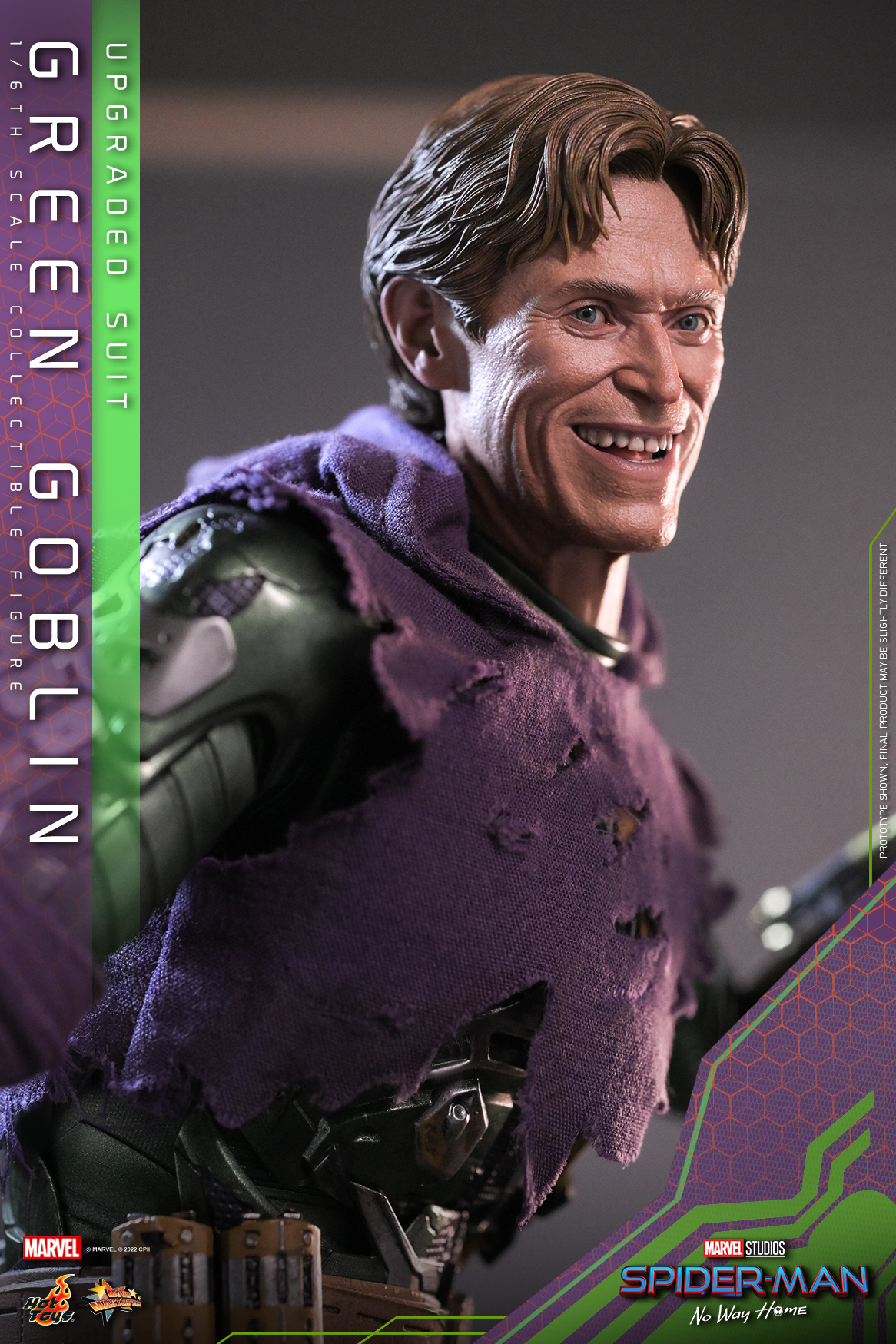 Hot Toys MMS674 1/6 Spider-Man: No Way Home - Green Goblin (Upgraded Suit)