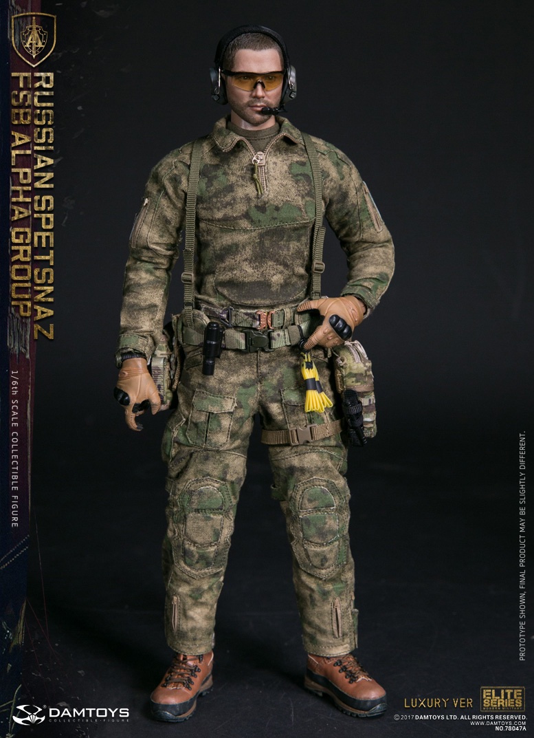 DAMTOYS 78047A RUSSIAN SPETSNAZ - FSB ALPHA GROUP (LUXURY VER)