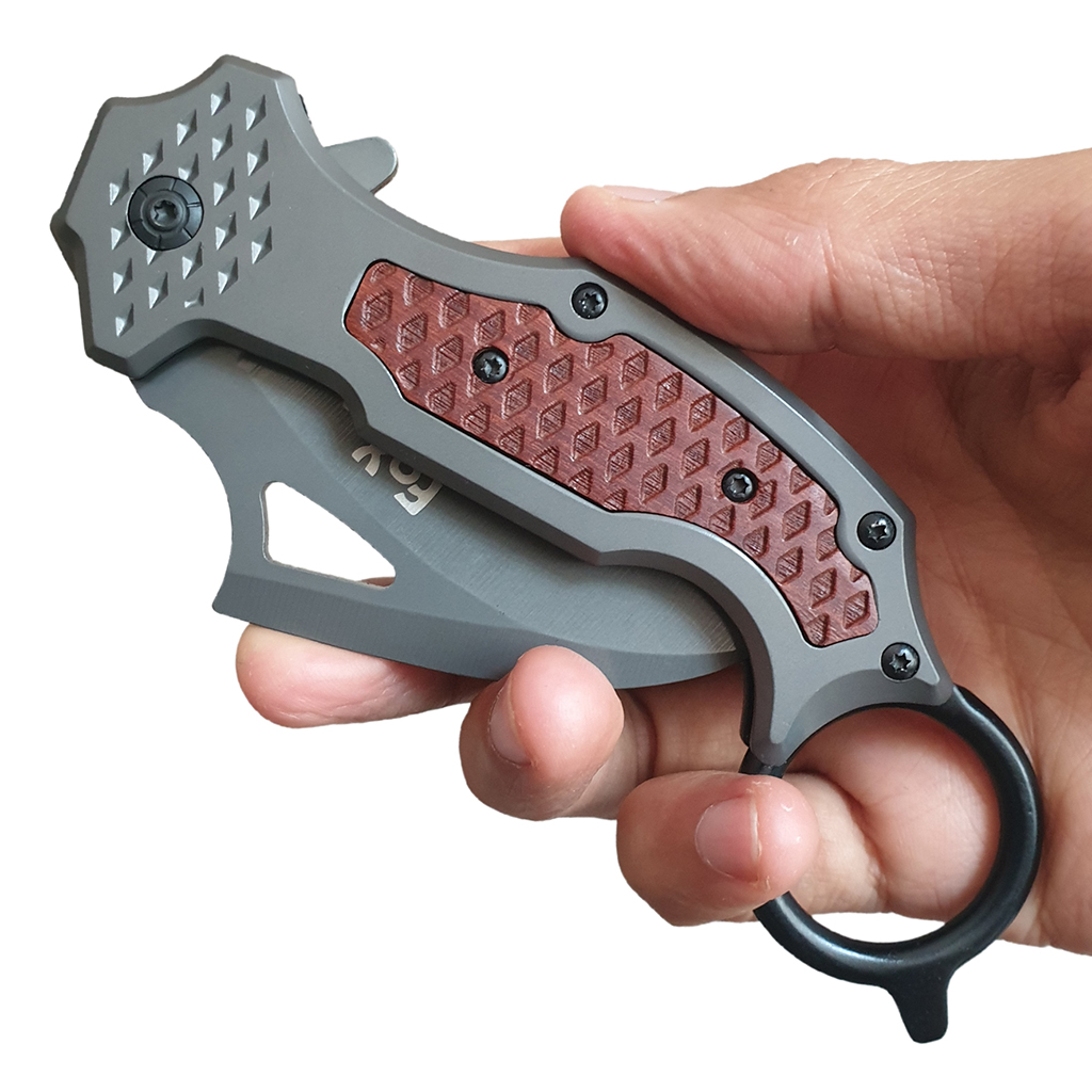 มีดพับ มีดคารัมบิต มีดพก Fox Outdoor Karambit Knife DA106