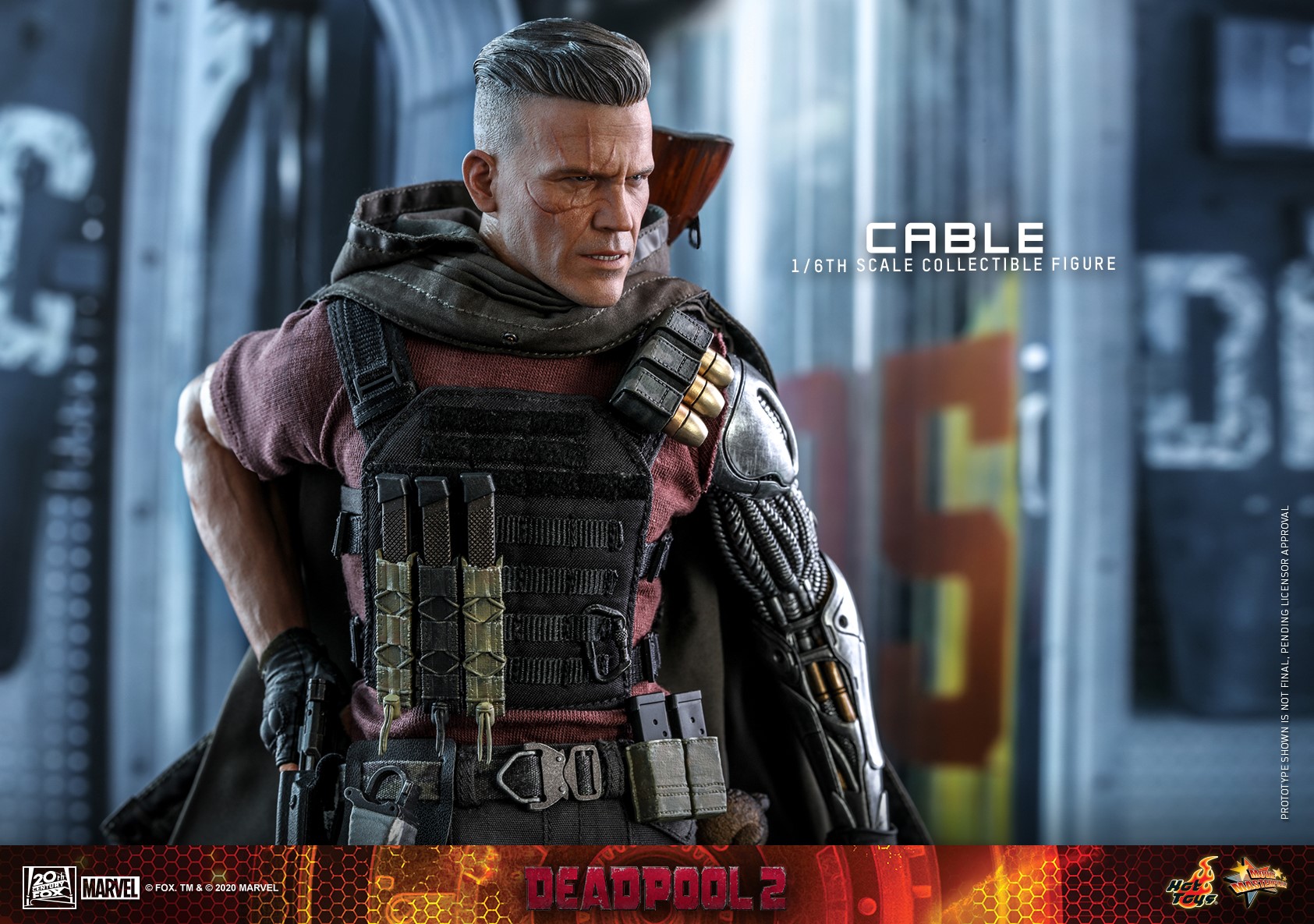 Hot Toys MMS583 1/6 Deadpool 2 - Cable (Special Edition Bonus)