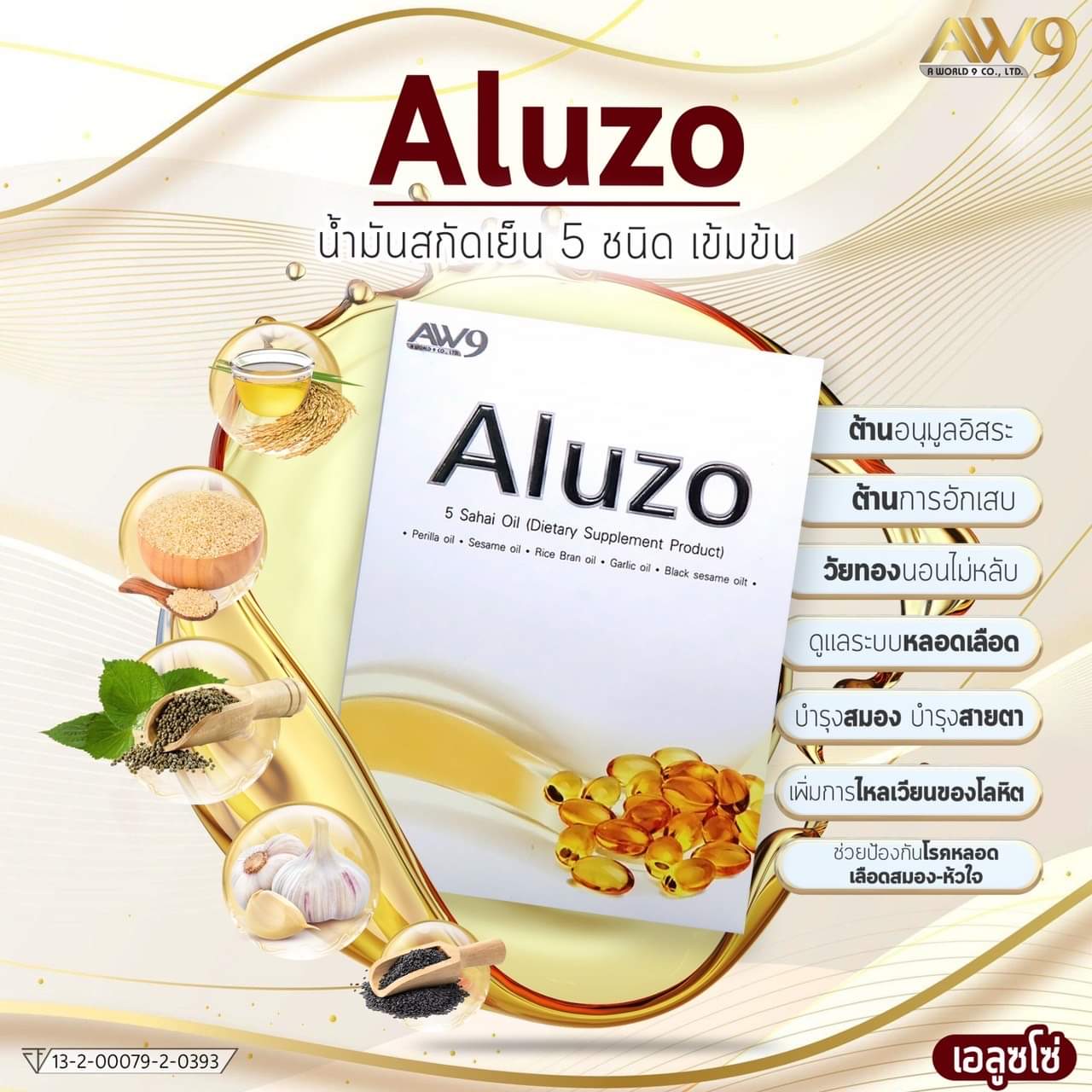 เอลูซโซ่ Aluzo AW9 เอดับเบิ้ลยูไนน์ AW 9 AW aw 9