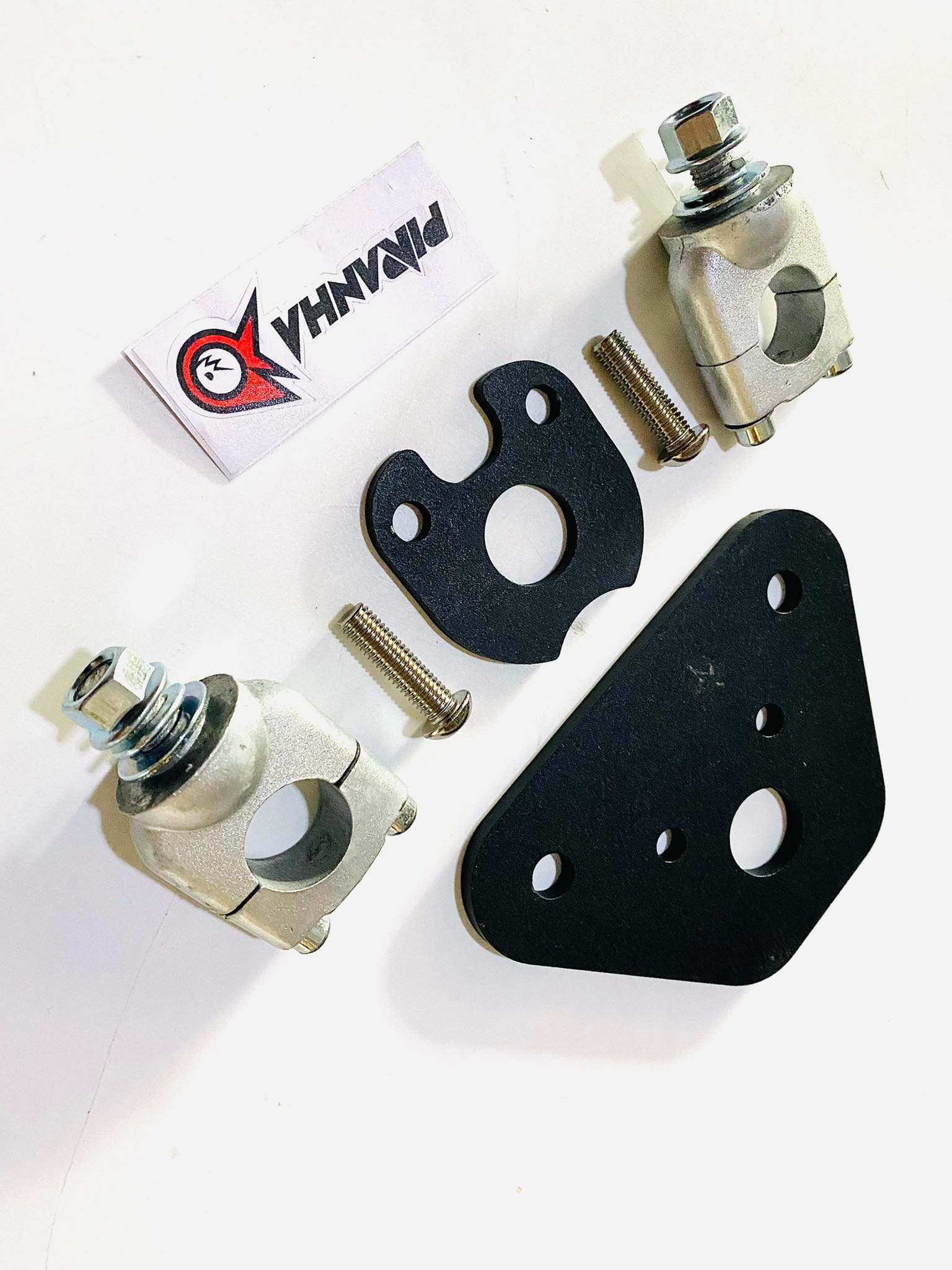 ชุดแผงคอแต่ง c70 แป้นเหล็ก+ตุ๊กตาแฮนด์ chaly