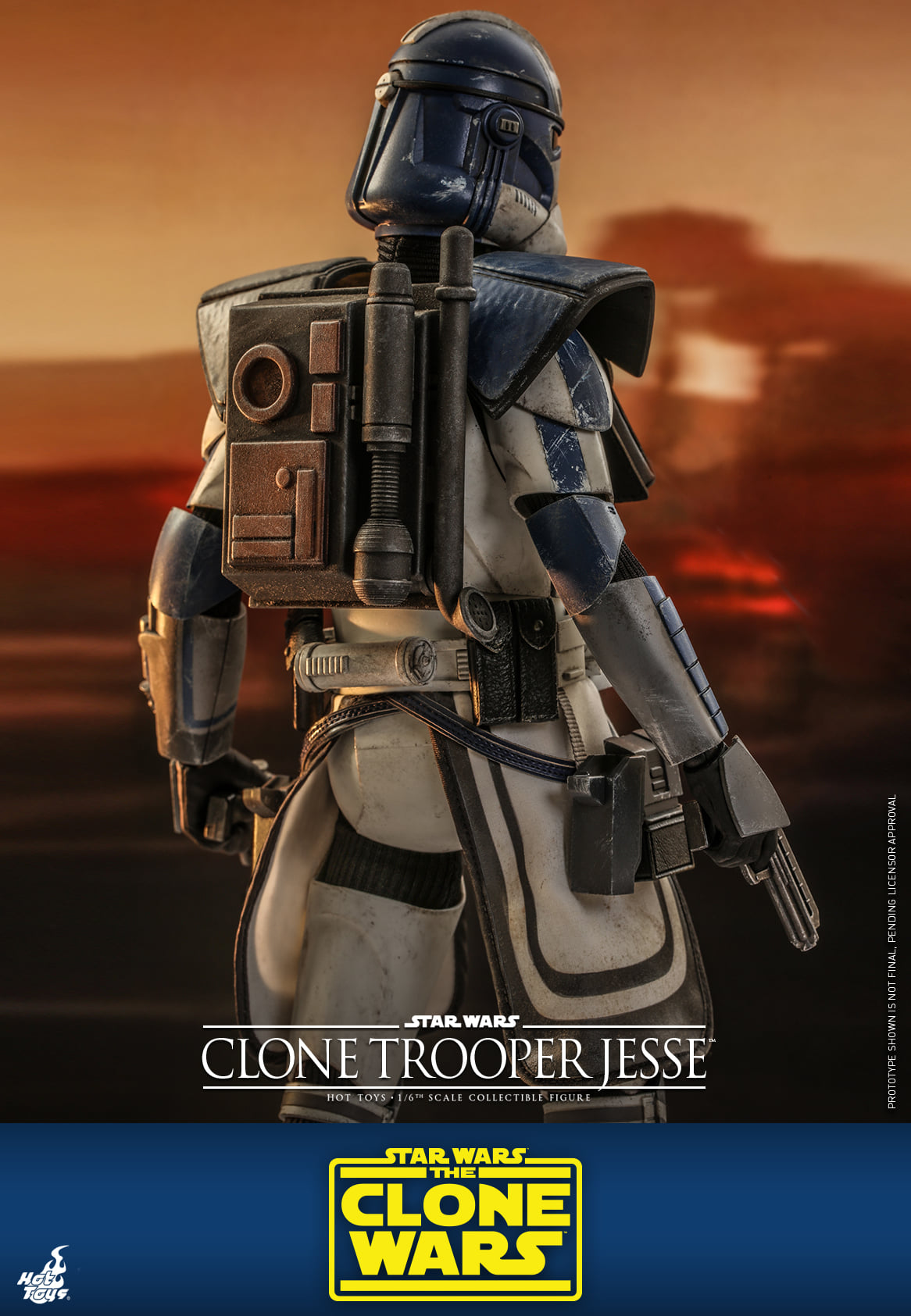 Hot Toys TMS064 1/6 Star Wars: The Clone Wars™ - Clone Trooper Jesse™
