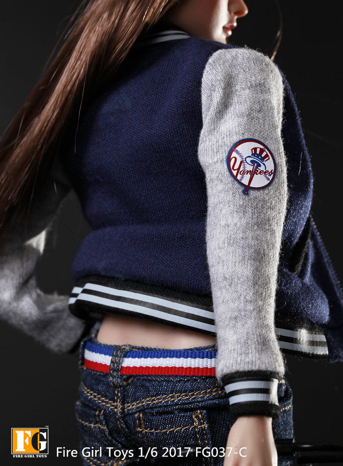 Fire Girls Toys FG037-A / FG037-B / FG037-C Baseball Clothing
