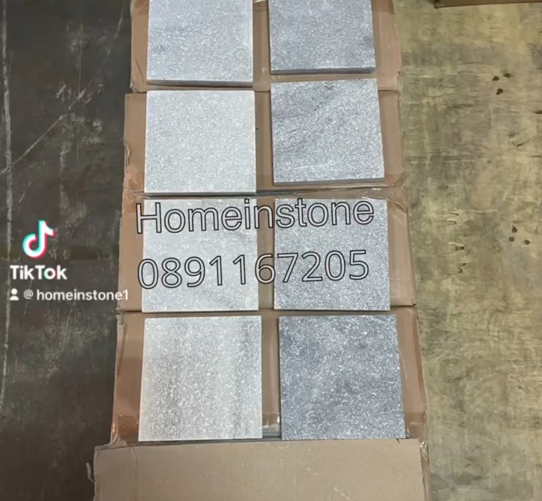 หินปูสระว่ายน้ำ crystal black 10x10,30x60