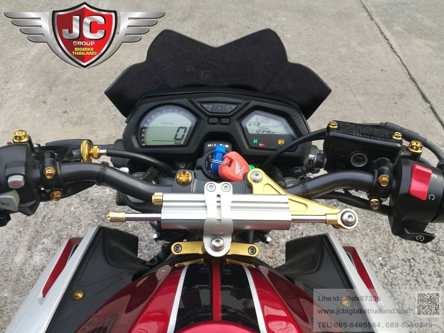 CB650Fจดทะเบียนปี2018แท้ แต่งสวยโดนใจ ไมล์แท้หมื่นหน่อยๆ