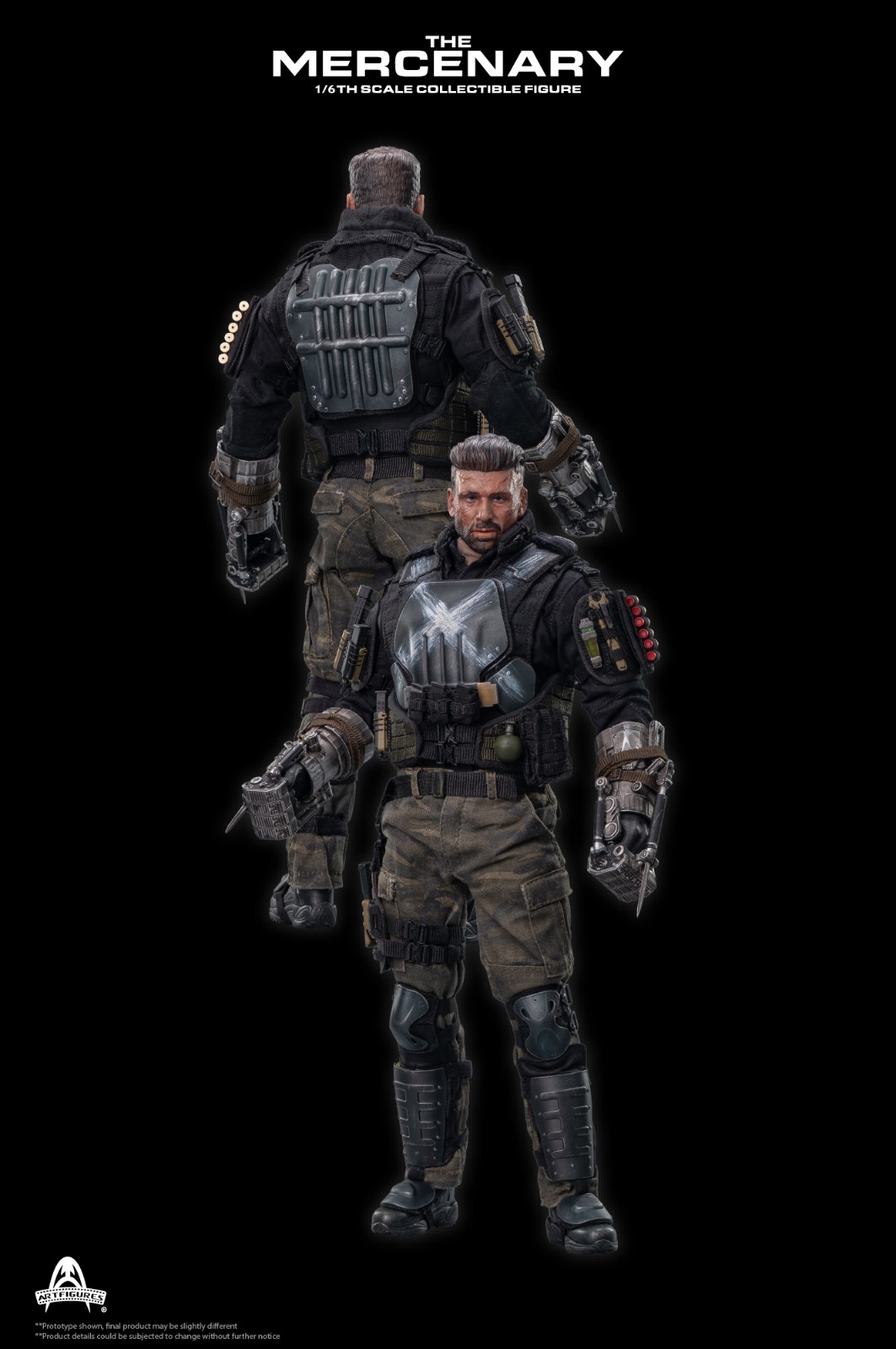 ART FIGURE AF-026 1/6 THE MERCENARY