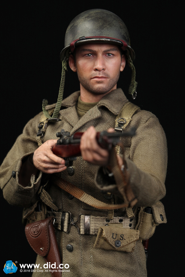 DID A80129 WWII US Army 77th Infantry Division - Captain Sam
